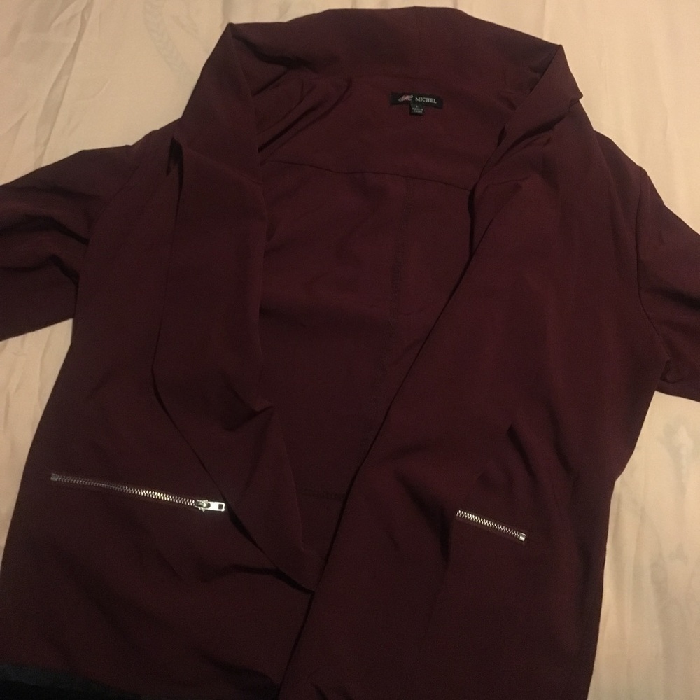 Maroon blazer